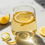 Vin chaud blanc au citron