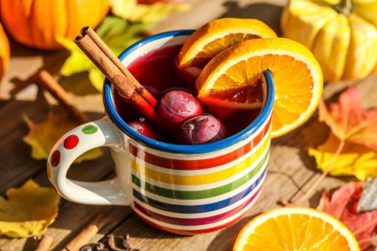 Boisson chaude aux épices pour enfants sans alcool